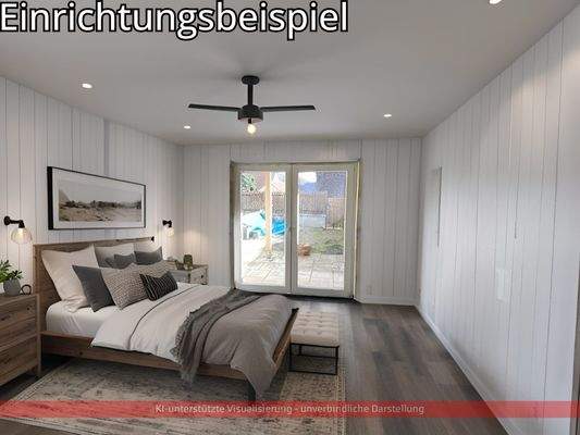 Schlafzimmer Souterrain