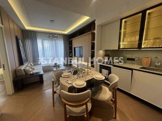 Apartments in a Complex Near Metro Station in Umraniye Istanbul