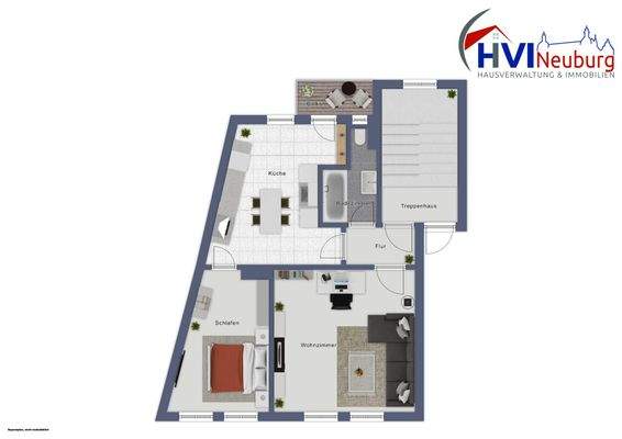 Grundriss Blumenstraße