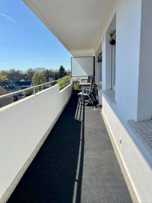 Balkon Zugang vom Wohnzimmer