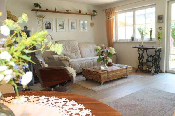 Blick in das Wohnzimmer