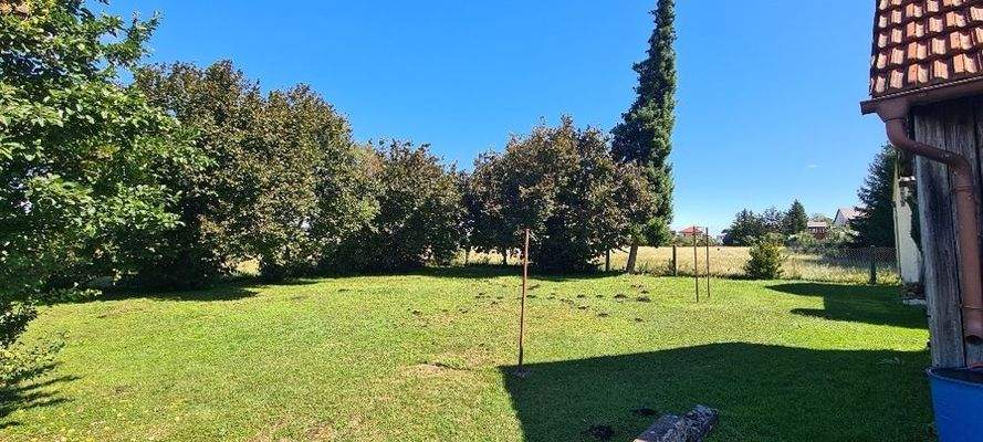 Blick in den West Garten