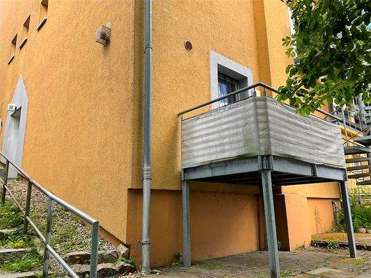 Balkon WHG Halbsouterrain