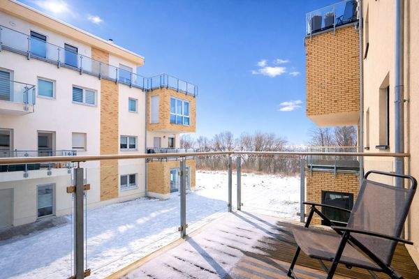 Balkon 2 Blick zum Strelasund