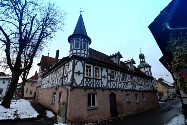 Rückansicht Gebäude