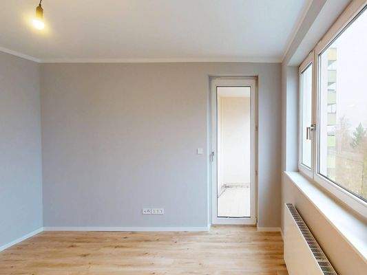 Ansicht II: Wohn- und Esszimmer