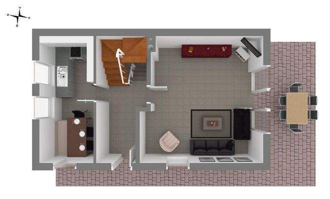 Grundriss Erdgeschoss 