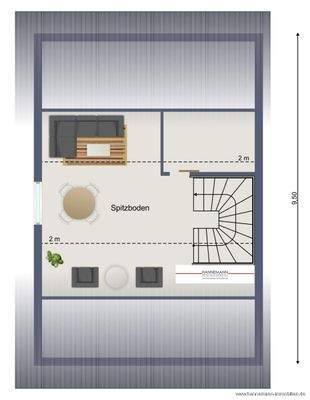 Grundriss Dachgeschoss