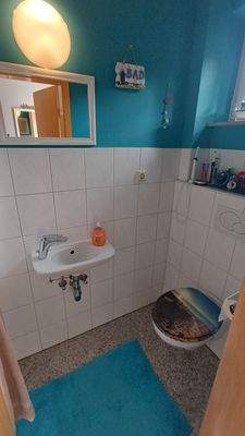 Gäste WC im Erdgeschoss