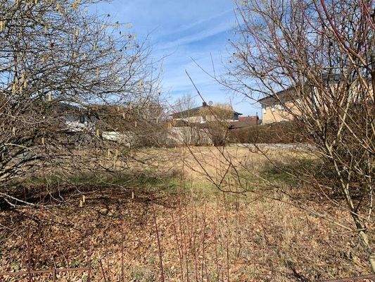 vom Bürgersteig aus