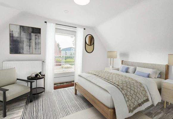 Schlafzimmer 2 - Virtual-Stagi