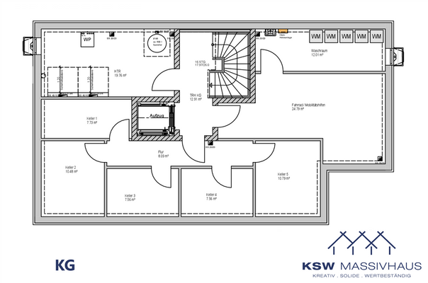 Grundriss Kellergeschoss