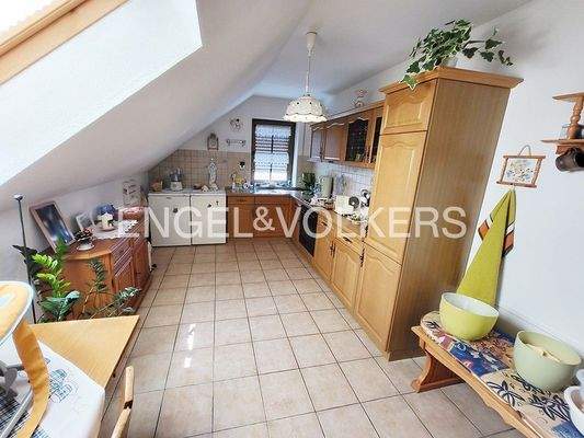 Küche im Obergeschoss