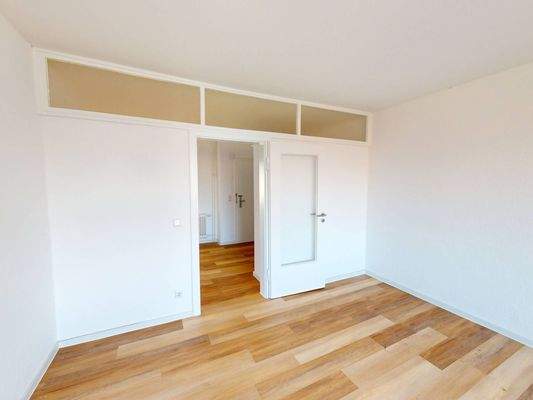 Ansicht II: Wohn- und Esszimmer