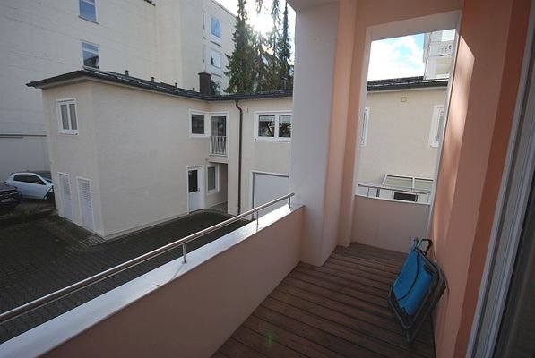 Überdachter Balkon