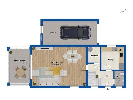 Grundriss Erdgeschoss