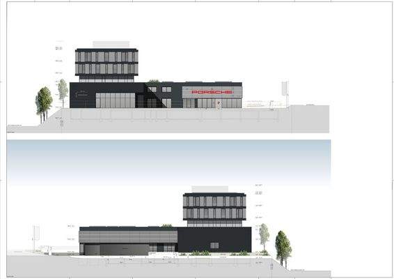 Ansicht Nord und Süd