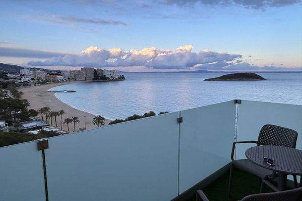 Balkon mit Meerblick