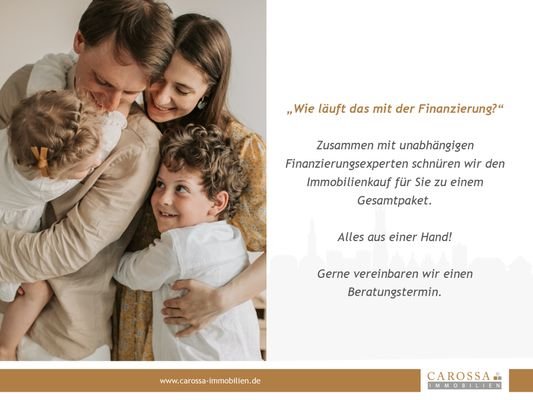 Wie läuft das mit der Finanzierung