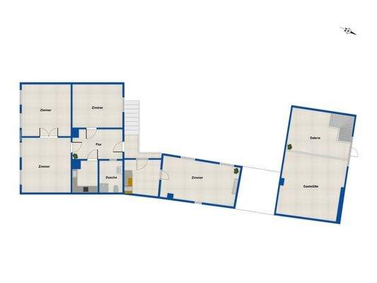 Grundriss Obergeschoss