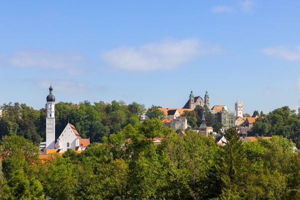 Traumblick in die Landsberger Altstadt