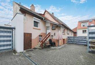 Ansicht Vorderhaus vom Innenhof