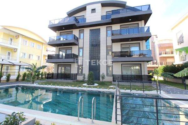 Properties in a Residential Complex with Pool in Antalya Belek
