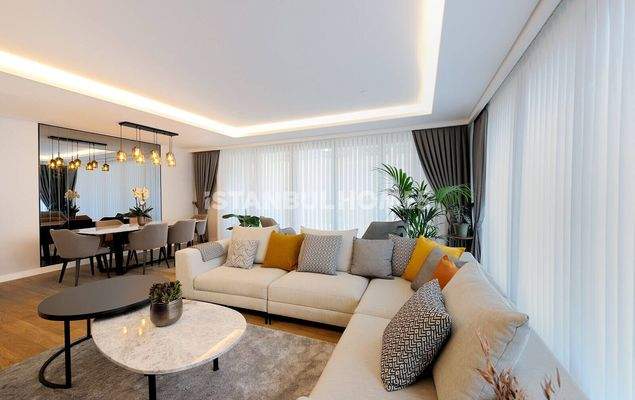Contemporary Real Estate in Luxury Complex in Atasehir