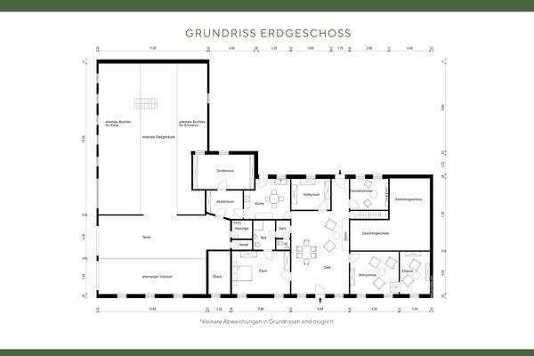 Grundriss Erdgeschoss