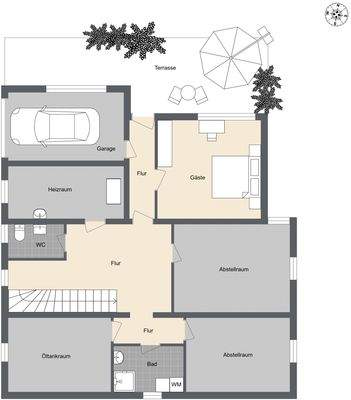 Grundriss Untergeschoss