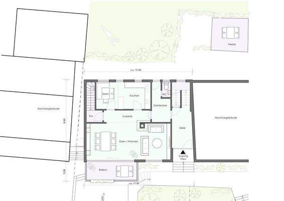 Grundriss Erdgeschoss