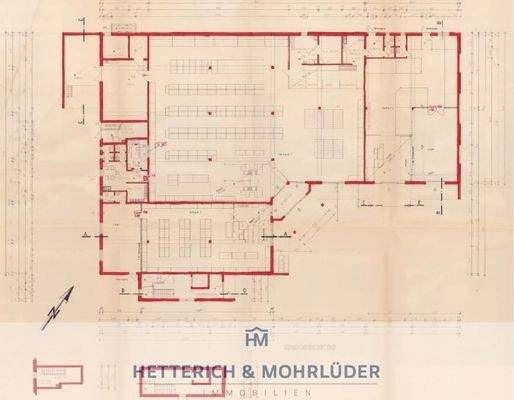 Werkplan aktuelles Gebäude