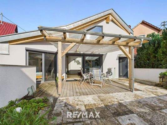 Terrasse mit Wohlfühlfaktor