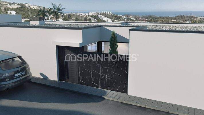 Elegant Sea-View Houses with Private Pools in Finestrat