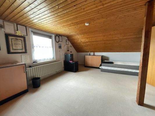 Hobbyraum Dachgeschoss