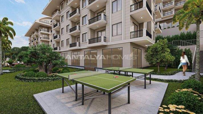Apartments Within Walking Distance to the Beach in Alanya Konaklı