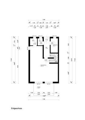 Haus 3 Grundriss Erdgeschoss