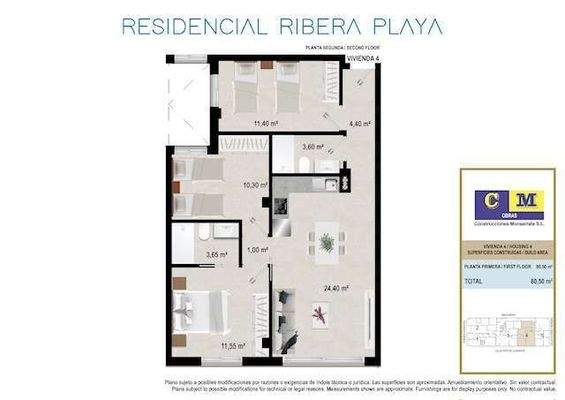 Plano Primera Planta