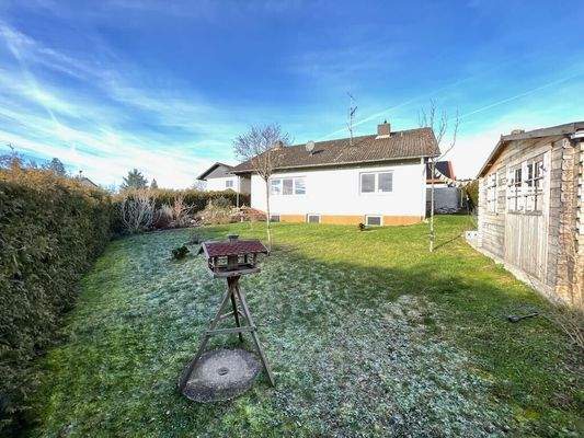 Eckgrundstück mit Zisterne