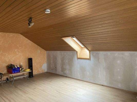 Ausgebautes Dachgeschoss