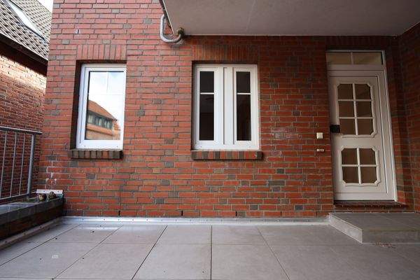 Eingang Wohnung über Laubengang