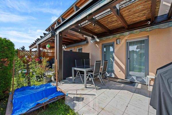 Überdachte Terrasse