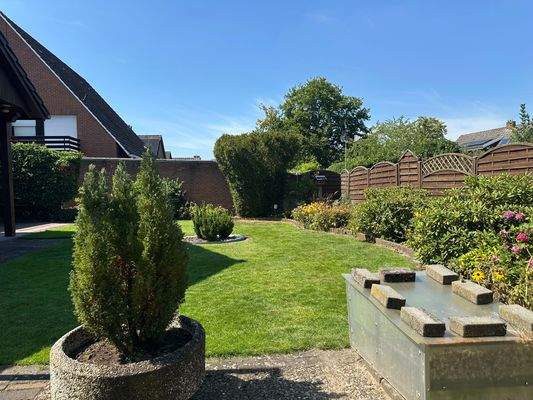 Teilausschnitt Garten hinten