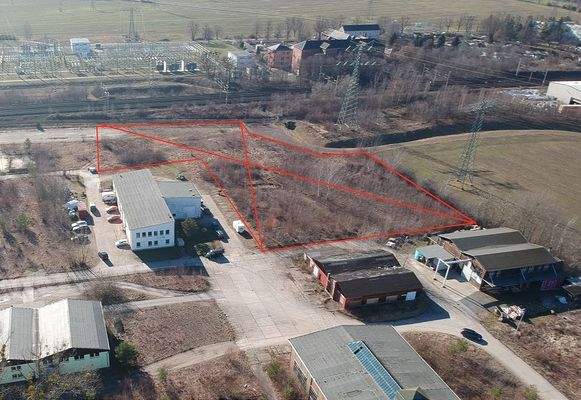 Vogelperspektive Freifläche