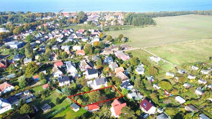 Luftbild mit Blickrichtung Westen