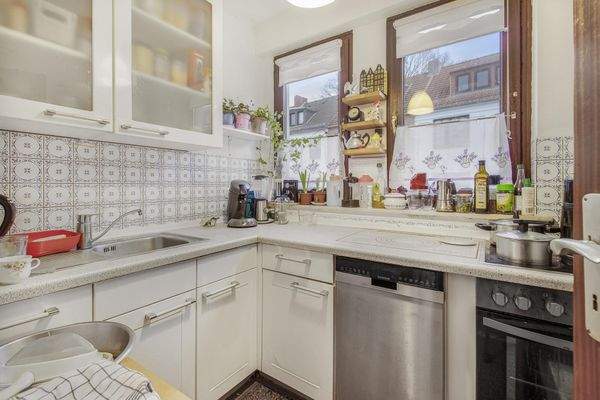 Küche im Hochparterre