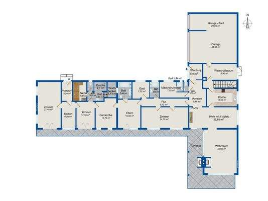 Grundriss Erdgeschoss