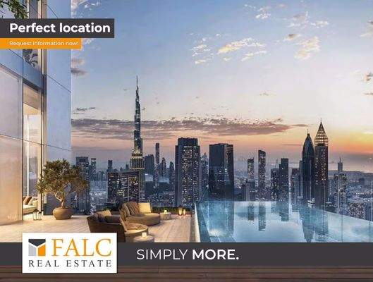 Blick auf den Burj Khalifa