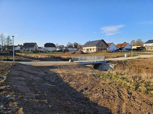 Blick zur Stettiner Straße