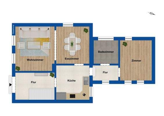 Grundriss Erdgeschoss